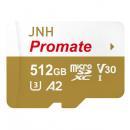 microSDXCカード 512GB R:170MB/s W:160MB/s UHS-I U3 V30 4K Ultra HD アプリ最適化A2対応 JNH Promate 国内正規品 5年保証 Nintendo Switch動作確認済