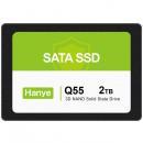 Hanye SSD 2TB 内蔵型 2.5インチ 7mm SATAIII 6Gb/s 550MB/s 3D NAND採用 Q55 アルミ製筐体 PS4検証済み 国内3年保証