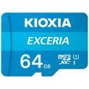 microSDXC 64GB Kioxia EXCERIA UHS-I U1 超高速100MB/S Class10 FULL HD録画対応 海外パッケージ