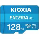 microSDXC 128GB Kioxia EXCERIA G2 UHS-I U3 R:100MB/s W:50MB/s Class10 V30 A1 4K UltraHD対応 LMEX2L128GC4 海外パッケージ Nintendo Switch対応