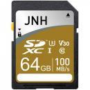 SDカード SDXCカード 64GB JNHブランド 超高速R:100MB/s W:85MB/s Class10 UHS-I U3 V30対応 4K Ultra HD 国内正規品5年保証