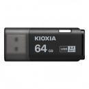USBメモリ64GB Kioxia(旧Toshiba) USB3.2 Gen1 日本製 LU301K064GC4 海外パッケージ