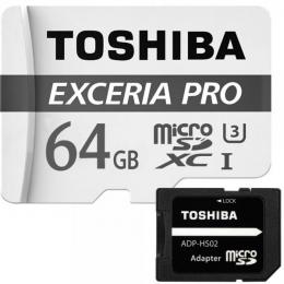 microSDカード microSDXC 64GB 東芝 Toshiba 超高速UHS-I U3 読出95MB/s 書込80MB/s 4K対応 SDアダプター付き 海外パッケージ