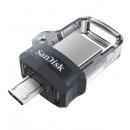 SanDisk 128GB USBメモリー Ultra Dual Drive m3.0 OTG(Android対応) USB3.0対応 R:150MB/s SDDD3-128G 海外向けパッケージ品