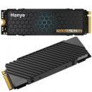 Hanye SSD 2TB PCIe Gen4x4 M.2 NVMe 2280 ヒートシンク搭載 新型PS5/PS5動作確認済み R:7450MB/s W:6700MB/s 3D NAND TLC HE70 国内5年保証