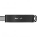 USBメモリー 128GB SanDiskサンディスク USB3.1 Type-C Gen1 Ultra スライド式 R:150MB/s 海外パッケージ