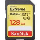 SDXCカード Extreme 128GB UHS-I U3 V30対応 R:150MB/s  Class10 SDSDXV5-128G-GNCIN SanDisk サンディスク 海外パッケージ