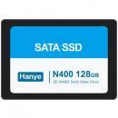Hanye製 SSD 128GB 3D Nand TLC 内蔵 2.5インチ 7mm SATAIII 6Gb/s R:540MB/s アルミ製筐体 N400 国内3年保証