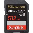 SanDisk Extreme PRO SDXCカード 512GB UHS-I U3 V30 R:200MB/s W:140MB/s 4K Ultra HD対応 SDSDXXD-512G-GN4IN 海外パッケージ品