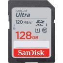 SDXCカード Ultra 128GB UHS-I U1 R:120MB/s Class10 SanDisk サンディスク SDカードSDSDUN4-128G-GN6IN海外向けパッケージ