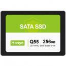 Hanye 256GB 内蔵型SSD 2.5インチ 7mm SATAIII 6Gb/s 520MB/s 3D NAND採用 アルミ製筐体 正規代理店品 国内3年保証