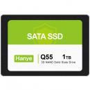Hanye SSD 1TB(1000GB) 内蔵型 2.5インチ 7mm SATAIII 6Gb/s 550MB/s 3D NAND採用 Q55 アルミ製筐体 PS4検証済み 国内3年保証