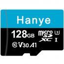 microSDXC 128GB Hanye超高速R:100MB/s Class10 UHS-I U3 V30 4K UltraHDアプリ最適化A1対応Nintendo Switch/OSMO POCKET動作確認済【V】