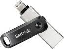 USBメモリ256GB SanDisk iXpand Flash Drive Go iPhone iPad/PC用 Lightning + USB-A 回転式SDIX60N-256G-GN6NE海外パッケージ