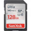 SDXCカード Ultra 128GB UHS-I U1 R:140MB/s Class10 SanDisk サンディスク SDカードSDSDUNB-128G-GN6IN海外向けパッケージ
