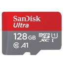マイクロSDカード microSDカード microSDXC 128GB SanDisk R:140MB A1対応 CLASS10 UHS-1 U1 SDSQUAB-128G海外パッケージ Nintendo Switch対応