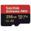 microSDXC 256GB SanDisk サンディスク Extreme PRO UHS-I U3 V30 4K A2対応 R: 170MB/s W: 90MB/s  SDSQXCZ-256G-GN6MA海外パッケージ