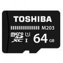 microSDカード マイクロSD microSDXC 64GB Toshiba 東芝 UHS-I U1 100MB/S  バルク品