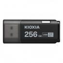 USBメモリ256GB Kioxia USB3.2 Gen1 日本製 TransMemory U301 キャップ式 LU301K256GC4 海外パッケージ