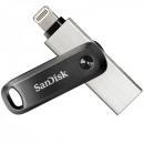 USBメモリ64GB SanDisk iXpand Flash Drive Go iPhone iPad/PC用 Lightning + USB-A 回転式SDIX60N-064G-GN6NN海外パッケージ