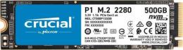Crucial クルーシャル 500GB  NVMe PCIe M.2 SSD P1シリーズ Type2280 CT500P1SSD8 【5年保証】 グローバル パッケージ