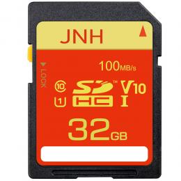 SDカード SDHCカード 32GB JNHブランド 超高速100MB/S Class10 UHS-I U1 V10対応 【国内正規品5年保証】