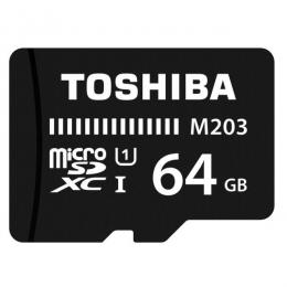 microSDカード マイクロSD microSDXC 64GB Toshiba 東芝 UHS-I U1 100MB/S  海外パッケージ